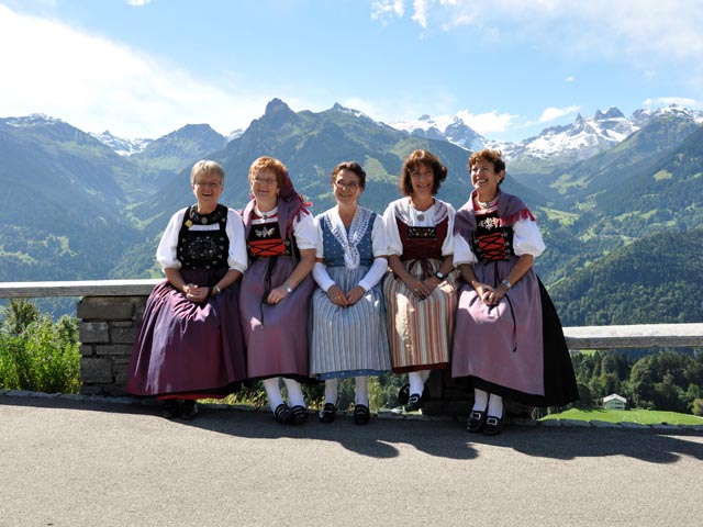 Der Jodlerclub Laufenburg-Rheinfelden reiste ins Montafon. Foto: zVg