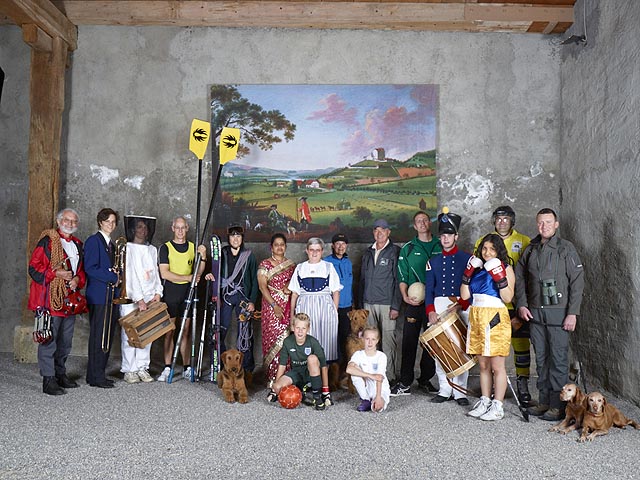 Die Sonderaktion «EINGELADEN» lädt Vereine zu einem Museumsbesuch ein. Foto: Donovan Wyrsch © Kanton Aargau