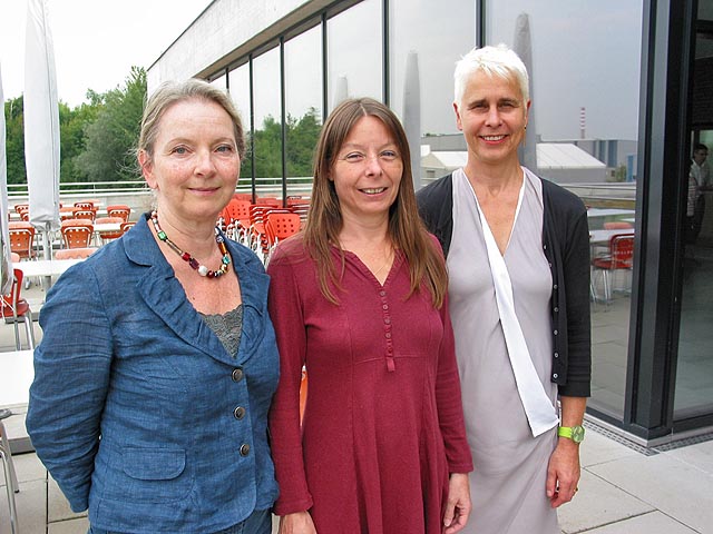 Von links: Die Sozialarbeiterinnen Susanne Ernst, Regula Nast (neu) und die Stellenleiterin Eva Schütz von der Beratungsstelle Frick