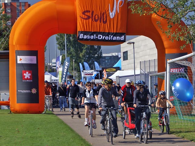 Der nächste slowUp bewegt das Dreiland am 16. September. Foto: zVg