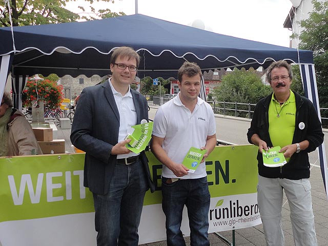 Von links: Dominik Pfoster, Rolf Schöpfer und Roland Agustoni, bisher.