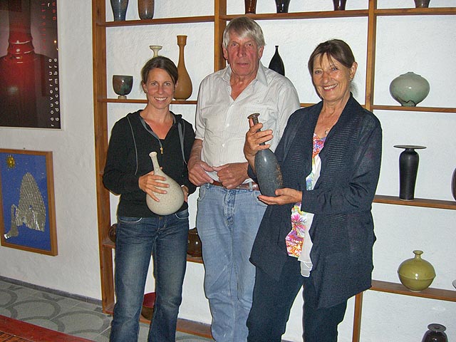 Das Gewinnerfoto (von links): Denise Lauber, Mahties Schwarze und Heidi Strauss. Es fehlt: Jacqueline Oertli.