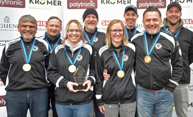 Schiessen: Final Aargauer Mannschaftsmeisterschaft Gewehr 300 m in Oeschgen: Aarau revanchierte sich an Leutwil