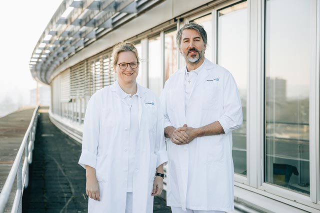 Dr. med. Anna Conen und Dr. med. Dieter Cadosch. Foto: ksa