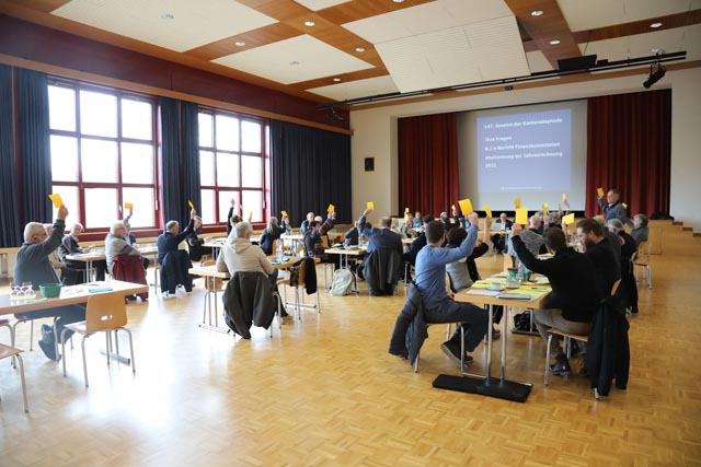 Die Delegierten stimmten Gesuchen und Richtlinien zu. Foto: zVg