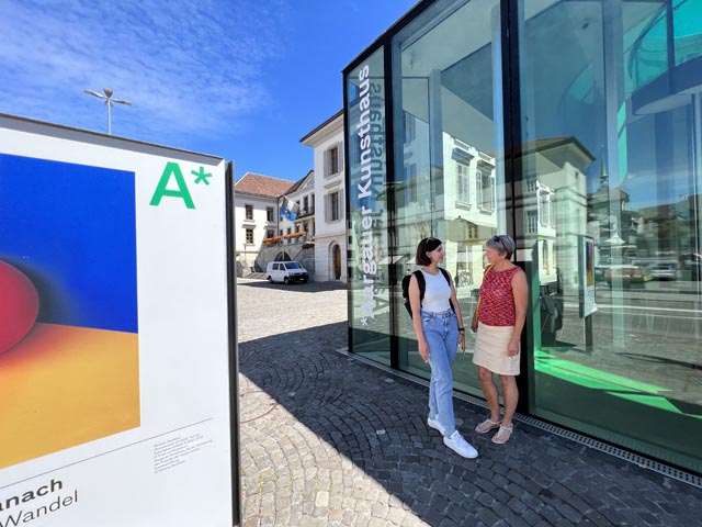 Das erste Tandem lernt sich näher kennen. Foto: zVg