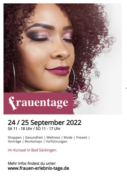 Am 24. und 25. September stehen im Kursaal Bad Säckingen die Frauen im Mittelpunkt. Foto: zVg