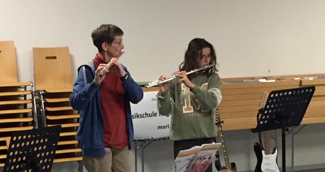 Gut vorbereitet zeigten sich die jungen Musiker. Foto: zVg