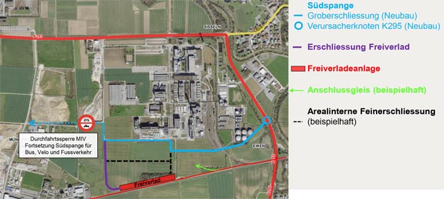 Ausgangslage und Grundlagen Südspange. Foto: zVg