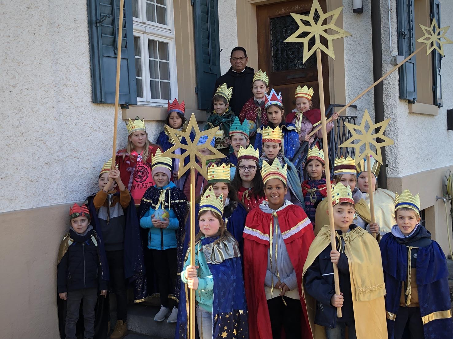 Die Sternsinger waren wieder unterwegs. Foto: zVg