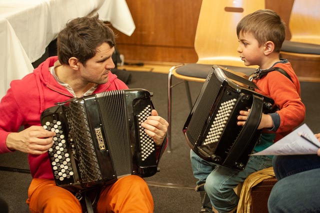 «Erlebnis Musik» im Bahnhofssaal in Rheinfelden. Foto: zVg