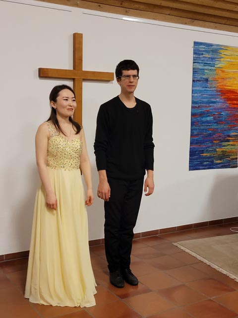 Konzert mit den beiden hochkarätigen Pianisten Assel Abilseitova und Rani Orenstein. Foto: zVg