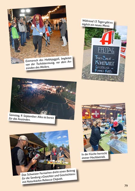 Der Kaister Rückspiegel 2022 lässt das Köhlerfest nochmals aufleben. Foto: zVg