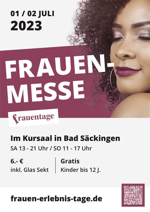 Die Messe dreht sich rund um die Frau. Grafik: zVg