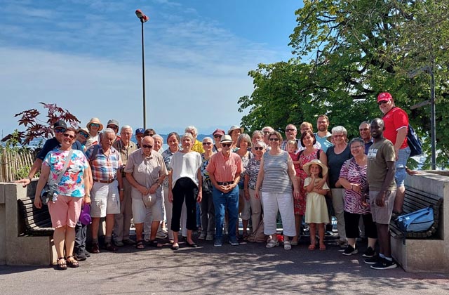 Der Kirchenchor Eiken reiste in die Westschweiz. Foto: zVg  