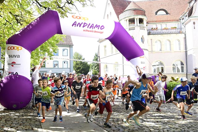 Jede Menge Bewegung und Spass erwartet die Besucher beim «Coop Andiamo» in Rheinfelden. Foto: zVg