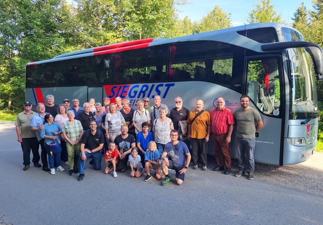 Den Männerchor Eiken zog es ins Simmental. Foto: zVg 