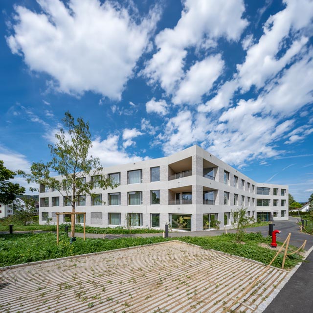 Der Neubau des Rinau-Parks öffnet seine Tür für alle Interessierten. Foto: zVg