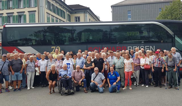 Die Zeininger Senioren besuchten das Appenzellerland. Foto: zVg