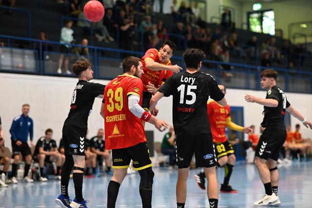 Es war ein ganz harter Kampf, bis die zwei Auswärtspunkte für den TV Möhlin eingefahren waren. Foto: zVg