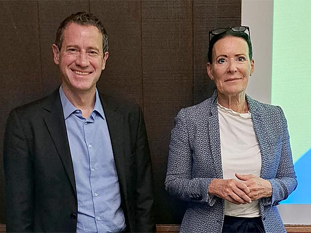 Matthias Betsche und Béa Bie­ber. Foto: zVg