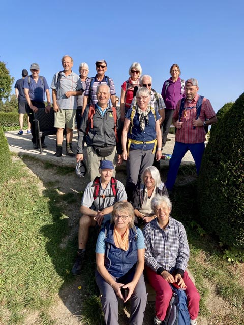 Die Wandergruppe der Naturfreunde Möhlin auf dem Uetliberg. Foto: Vroni Böni