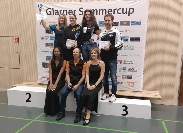 Zwei dritte Plätze für Chiara Leone (hint. Reihe 2. v.r). Foto: zVg 