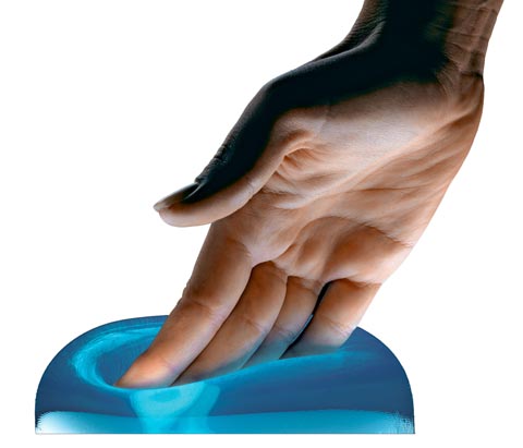 Der Stoff, aus dem die Träume sind: Das Gel passt sich dem Körper optimal an. Foto: zVg