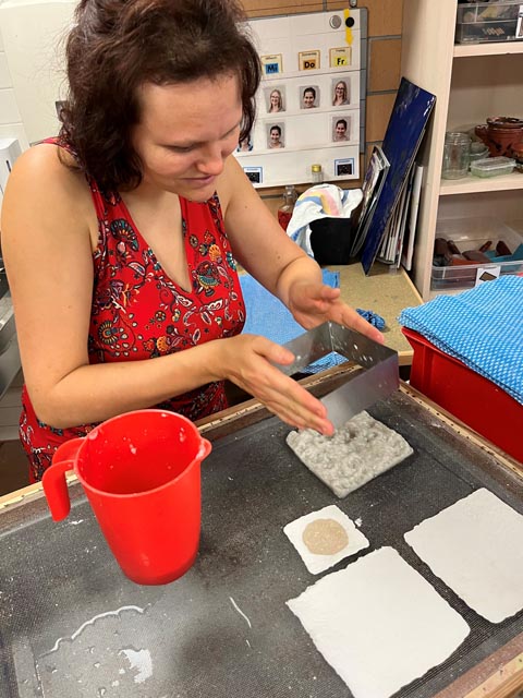 In den Ateliers wurde fleissig gebastelt. Foto: zVg