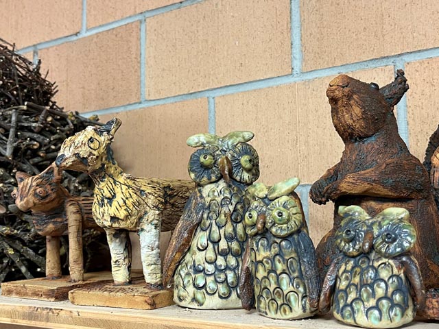 Originelle Tiere aus Ton. Foto: zVg