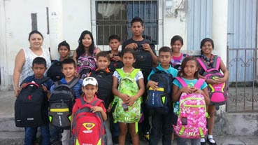 Die Weltgruppe Möhlin ist auch in Ecuador tätig. Im Bild Ecuador-Patenkinder. Foto: zVg