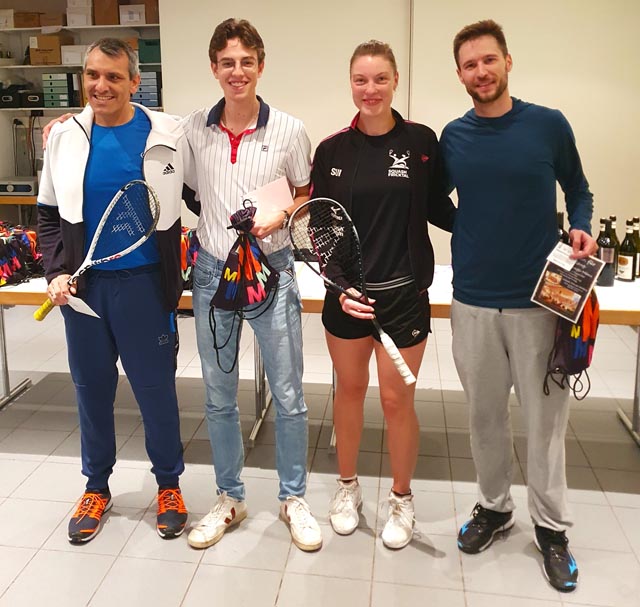 Nadia Pfister ist neue Aargauer Meisterin im Squash