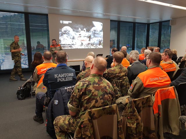 Kommandanten-Treffen des Aargauischen Zivilschutzverbands. Foto: zVg