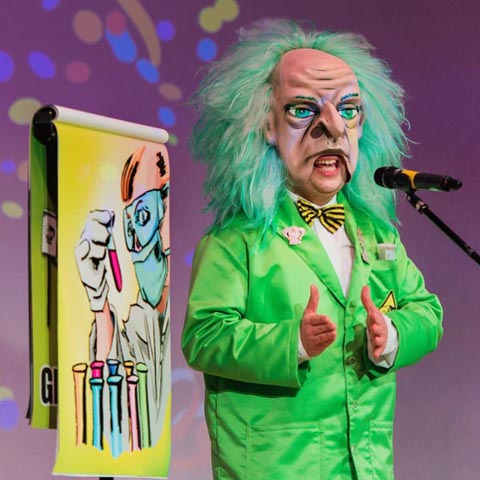 Die «Giftspritzi»wird für Unterhaltung sorgen. Fotos: zVg