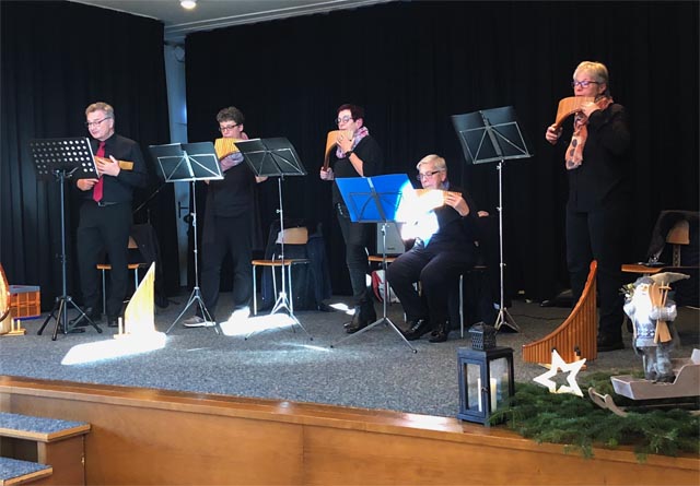 Panflöten-Ensemble PanTon. Foto: zVg