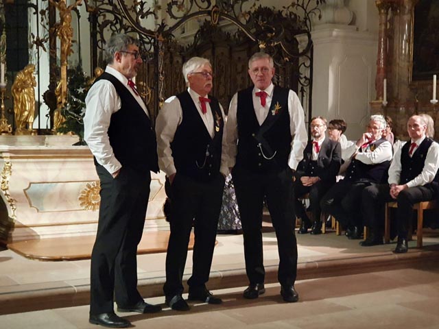 Die drei H’s (Hans Rudin, Hansruedi Weibel und Herbert Schmid). Foto: zVg