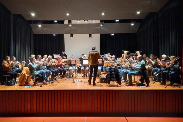 Voller Einsatz an der Probe vom 27. Dezember. Foto: zVg