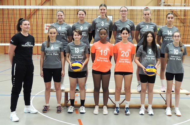 Das U19-Team von Volley Möhlin unter der Leitung von Aline Bieri spielt neu in der höheren Liga. Foto: Jeanne Frey