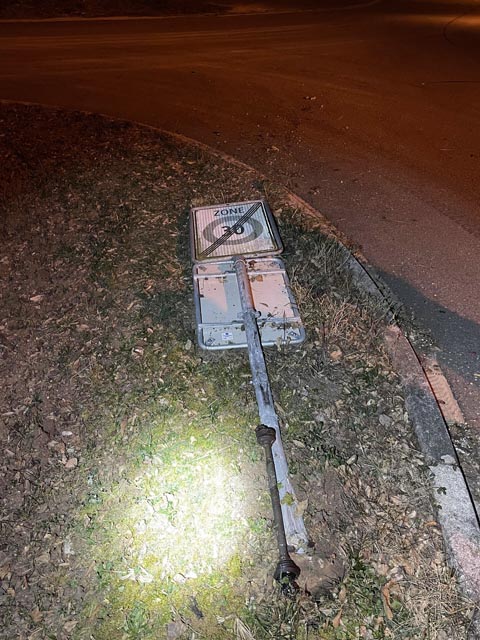 Unfall in Magden. Foto: Polizei AG