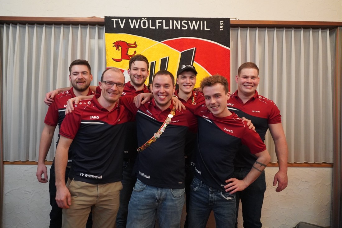 Die technische Kommission: Florian Heimann, Pascal Bircher, Elia Steck, Tobias Treier, Daniel Bold, Reto Jehle, Pascal Gerber (v.h.l.n.v.r.). Foto: zVg