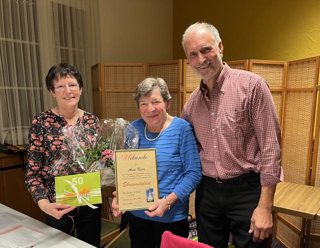 Gansingen: Ehrung und Dank an GV des Kichenchors