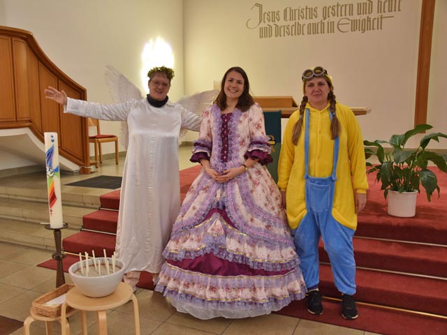 Bunter Fasnachtsgottesdienst in der reformierten Kirche Möhlin. Foto: zVg