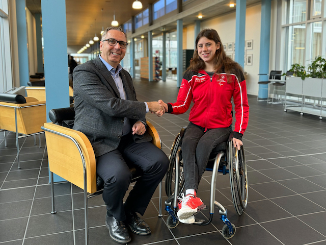 Reha Rheinfelden sponsert Para-Schwimmerin Nora Meister