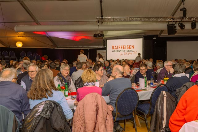 Wegenstettertal: Raiffeisenbank präsentiert Geschäftsbericht an GV