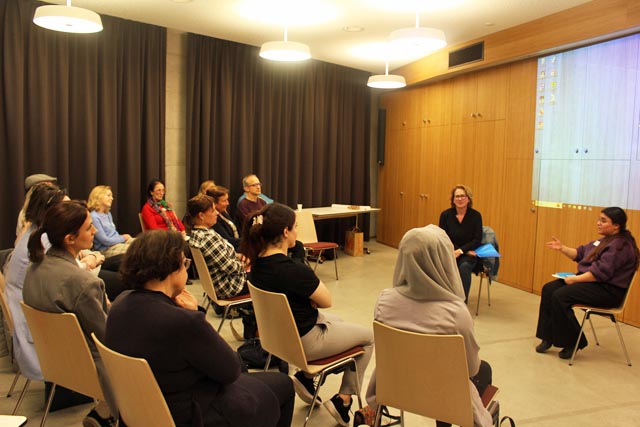 Von Geflüchteten zu Kursleitern. Foto: zVg