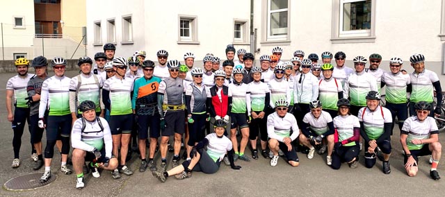 Rennradsaison des VMC Zeiningen mit Tour eröffnet