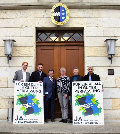 Aargau: Überparteiliches Komitee sagt Ja zum Klimaparagrafen