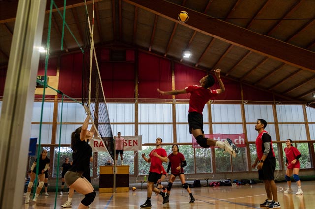 Spannende Volleynight im Bustelbach Stein. Foto: zVg 