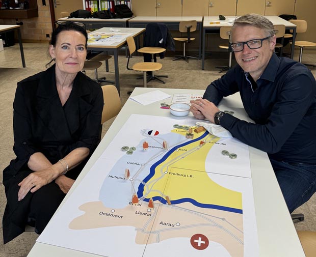 Béa Bieber und Frank Grimberg. Foto: zVg