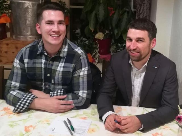 Rainer Kunz und Emanuel Suter. Foto: zVg